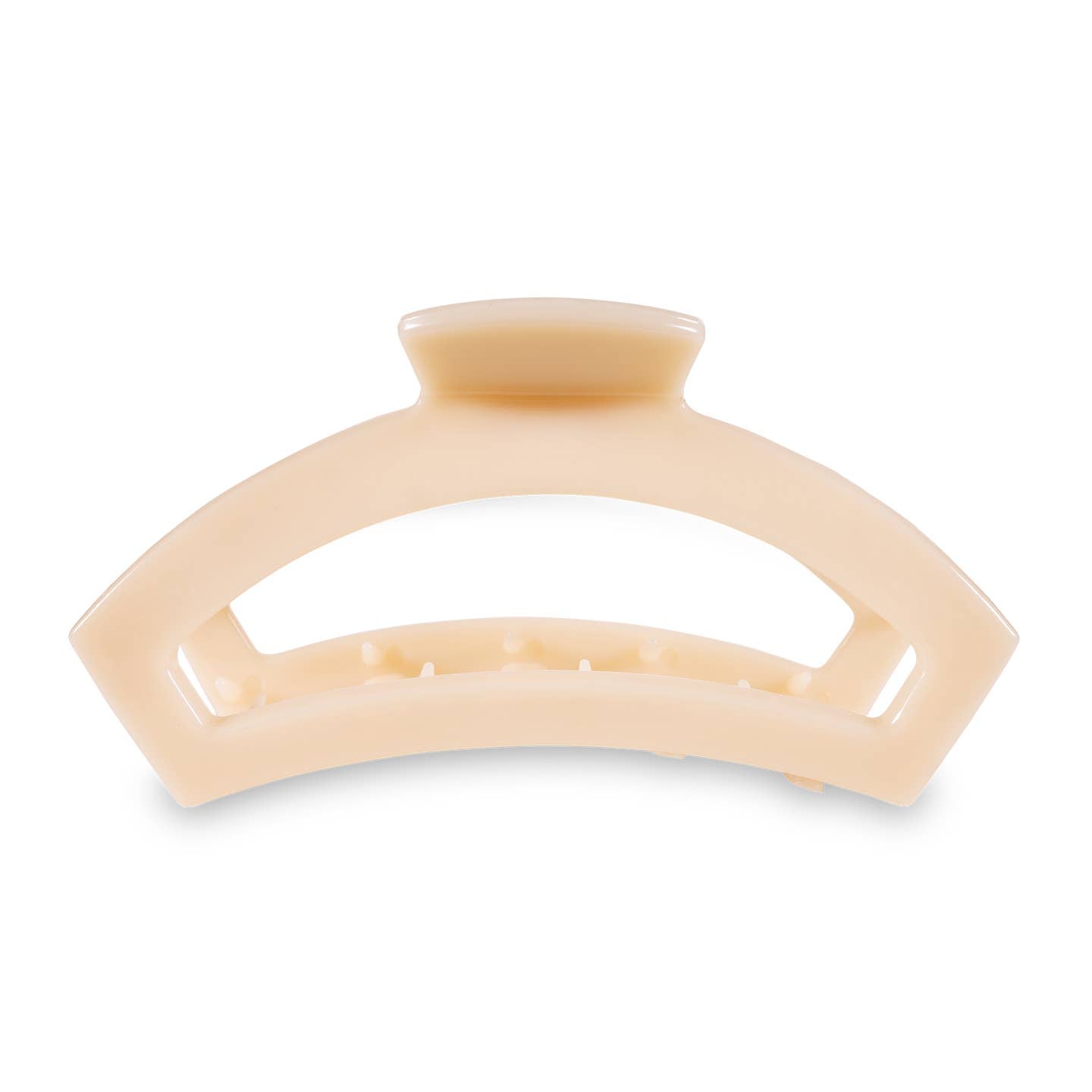 Open Almond Beige Hair Clip
