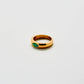 Green Marquise Stacking Ring