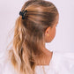Open Jet Black Hair Clip