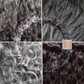 Silver/Gray - Hair Match Silk Scrunchies