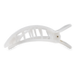 Square Flat Hair Clip | Large | Coconut White