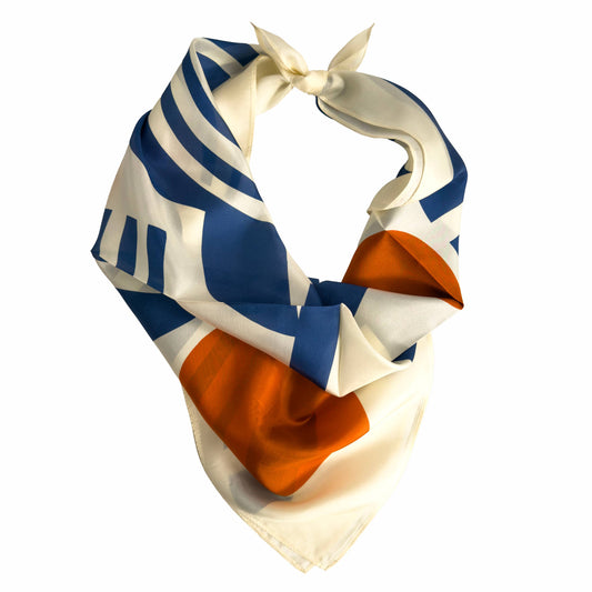 Workday Botanical Silk Scarf