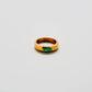 Green Marquise Stacking Ring