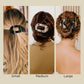 Round Flat Hair Clip | Medium | Blonde Tortoise