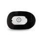 Flat Round Jet Black Clip