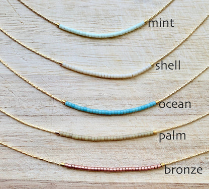 Thin Minimalist Necklace