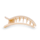 Round Flat Hair Clip | Large | Almond Beige