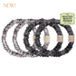 Silver/Gray - Hair Match Silk Scrunchies