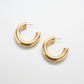 Medium Chunky Hoop Earrings