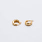 Moon & Star Gold Vermeil Hoop Earrings