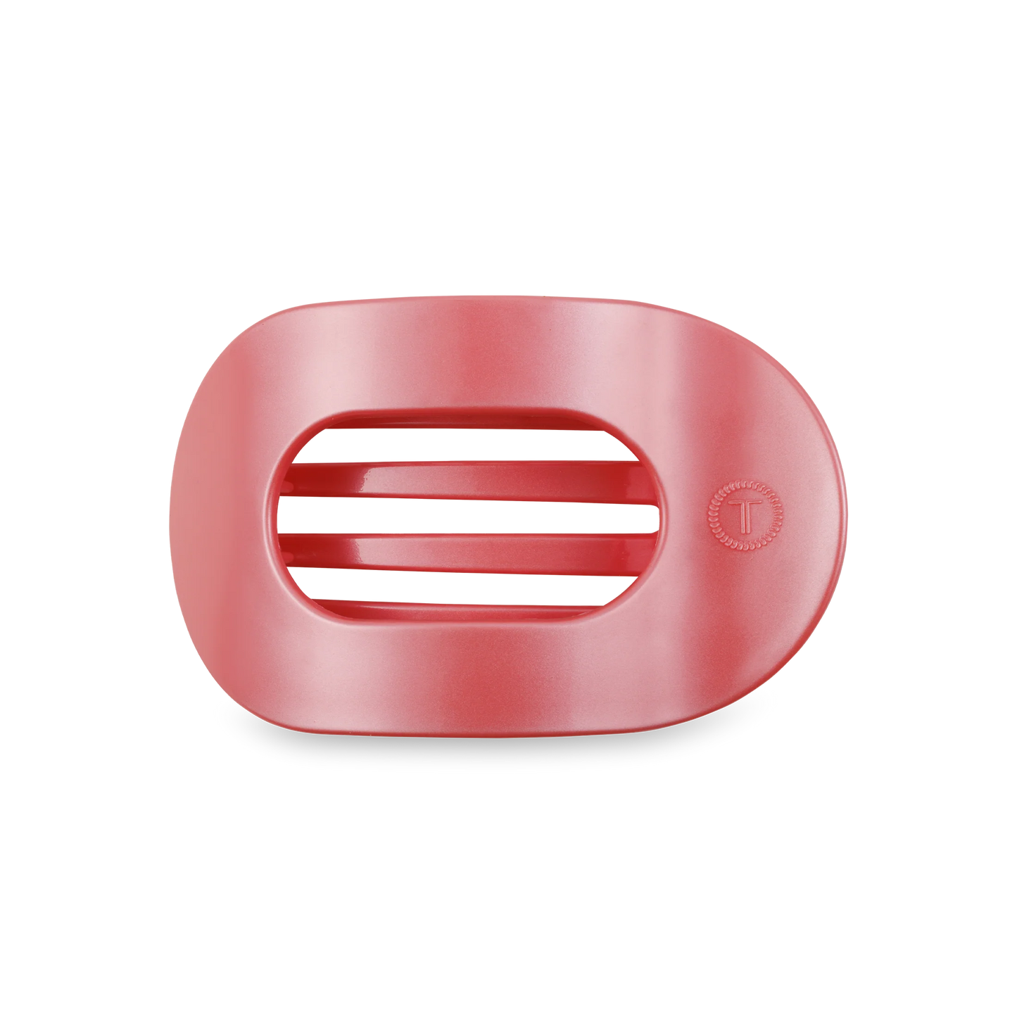 Calming Coral Flat Round Clip