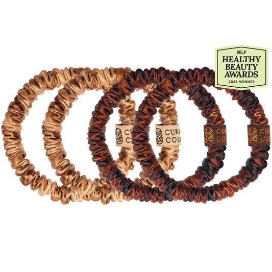 Strawberry Blonde/Auburn Red - Hair Match Silk Scrunchies