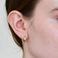 Moon & Star Gold Vermeil Hoop Earrings