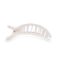 Round Flat Hair Clip | Small | Coconut White