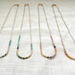 Japanese Thin Beaded Necklace
