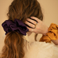 Amethyst Silk Scrunchie