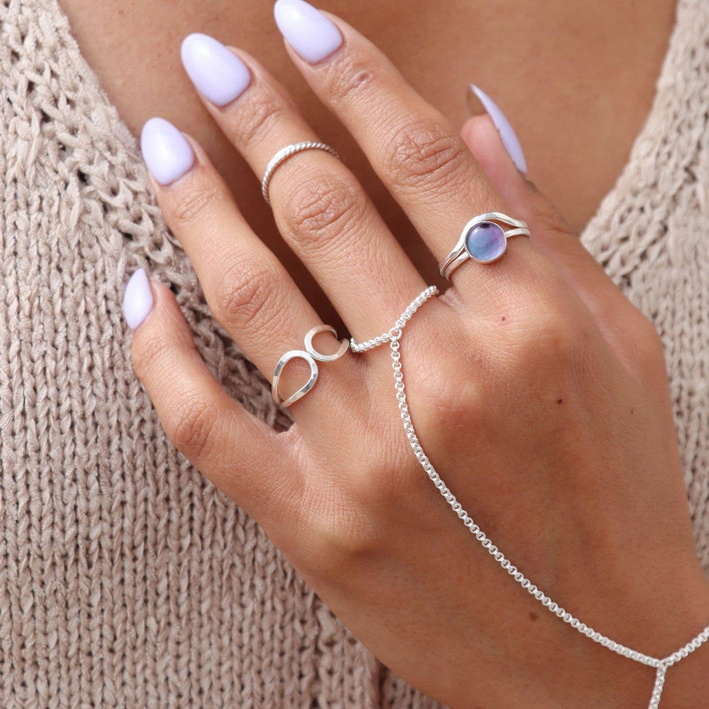 Teardrop Handmade Ring