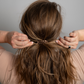 Honey Bronde / Deep Bronde - Hair Match Silk Scrunchies