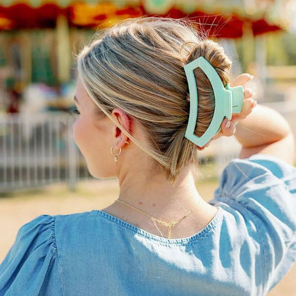 Open Mint Hair Clip
