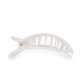 Round Flat Hair Clip | Large | Coconut White