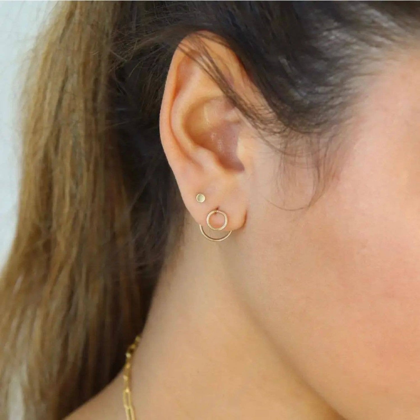 Lennon Ear Jacket Earring