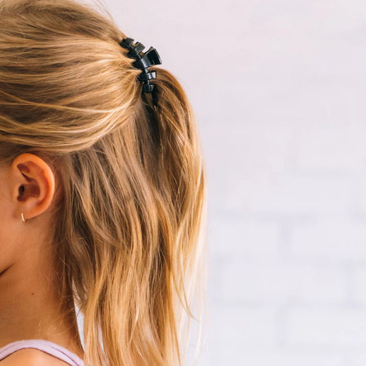 Classic Jet Black Claw Hair Clip