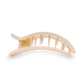 Round Flat Hair Clip | Medium | Almond Beige