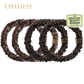 Medium Brunette / Deep Brunette - Hair Match Silk Scrunchies