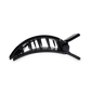 Square Flat Hair Clip | Med. | Jet Black