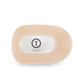 Round Flat Hair Clip | Medium | Almond Beige