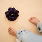 Amethyst Silk Scrunchie