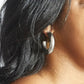 Medium Chunky Hoop Earrings