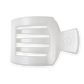 Square Flat Hair Clip | Large | Coconut White