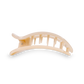 Round Flat Hair Clip | Small | Almond Beige