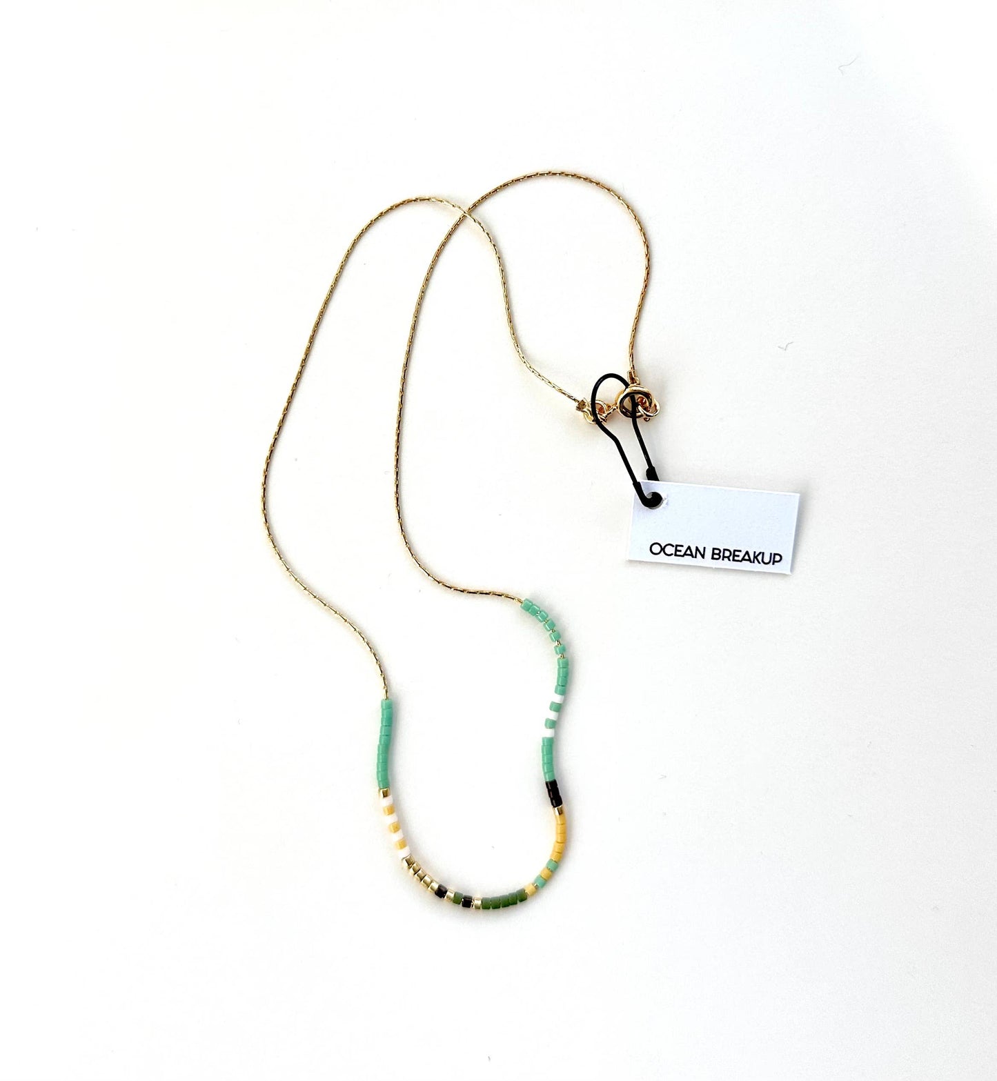 Japanese Thin Beaded Necklace