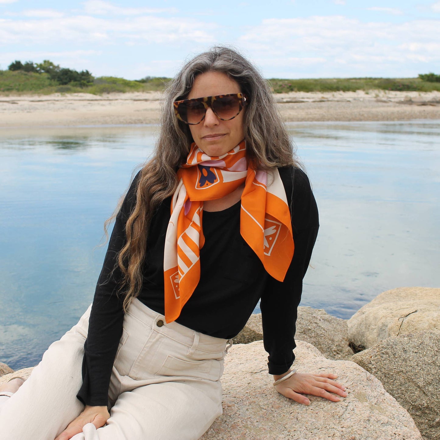 Soar & Sing Silk Scarf