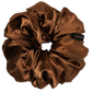 Hazelnut Silk Scrunchie
