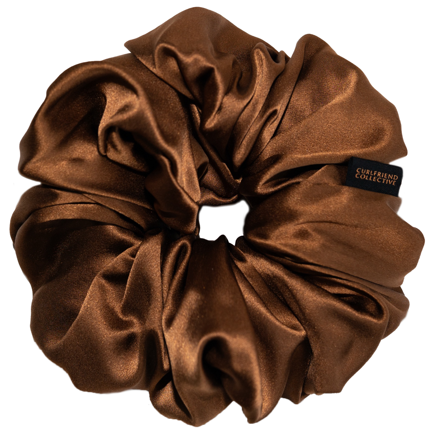 Hazelnut Silk Scrunchie