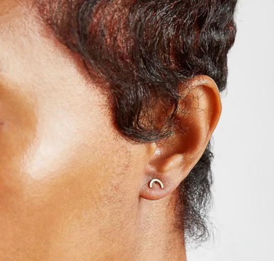 Admiral Row Mini Arc Stud Earrings